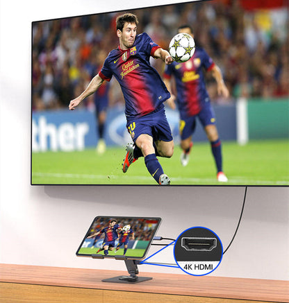 Sandsberg | 8-Port Hub Erweiterung Faltbar Verstellbar Aluminiumlegierung Ständer