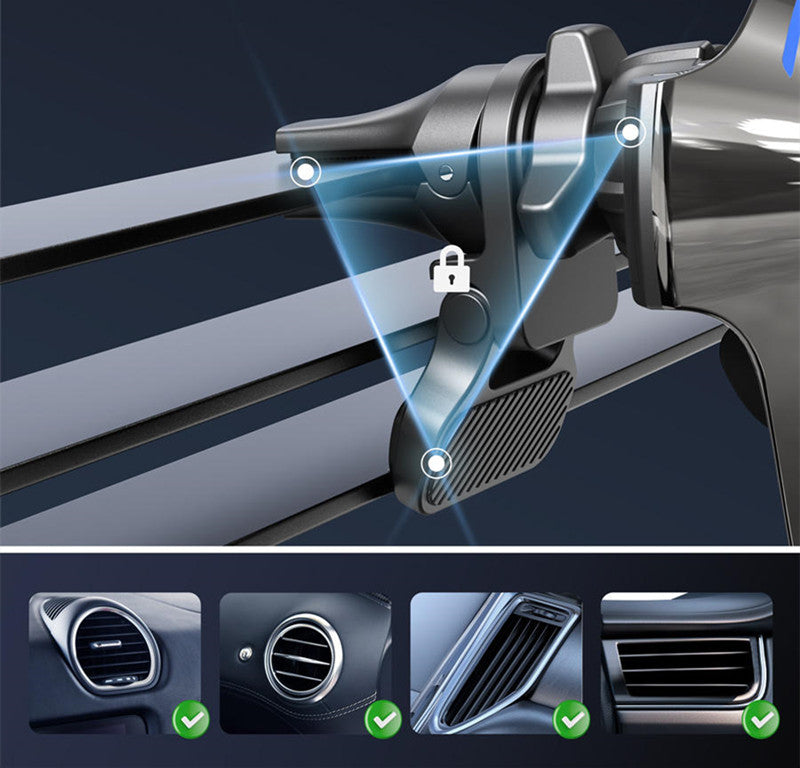 Sandsberg | Mobiles Auto Magnetische Halterung Drahtloses Schnelles Ladegerät