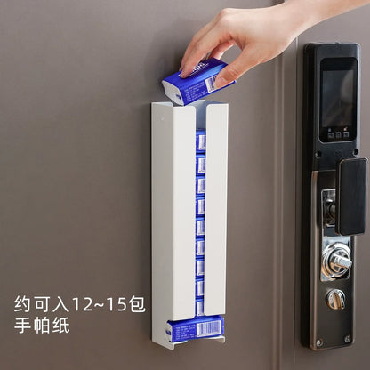 Sandsberg | Magnetische Wandhalterung für Taschentücher - Automatischer Nachfüllspender