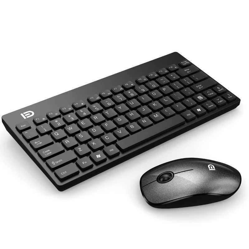 Sandsberg | 2,4 GHz Ultrathin Tragbares Drahtloses Tastatur- und Maus-Combo Mit Multimedia-Shortcuts, Langer Akkulaufzeit & Ergonomisches Design
