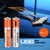 Wiederaufladbare Batterien mit USB-Anschluss aus Lithium.