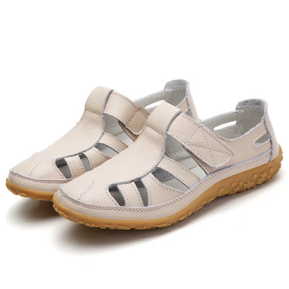 Sandsberg | Orthopädische Retro Sandalen | Rutschfest