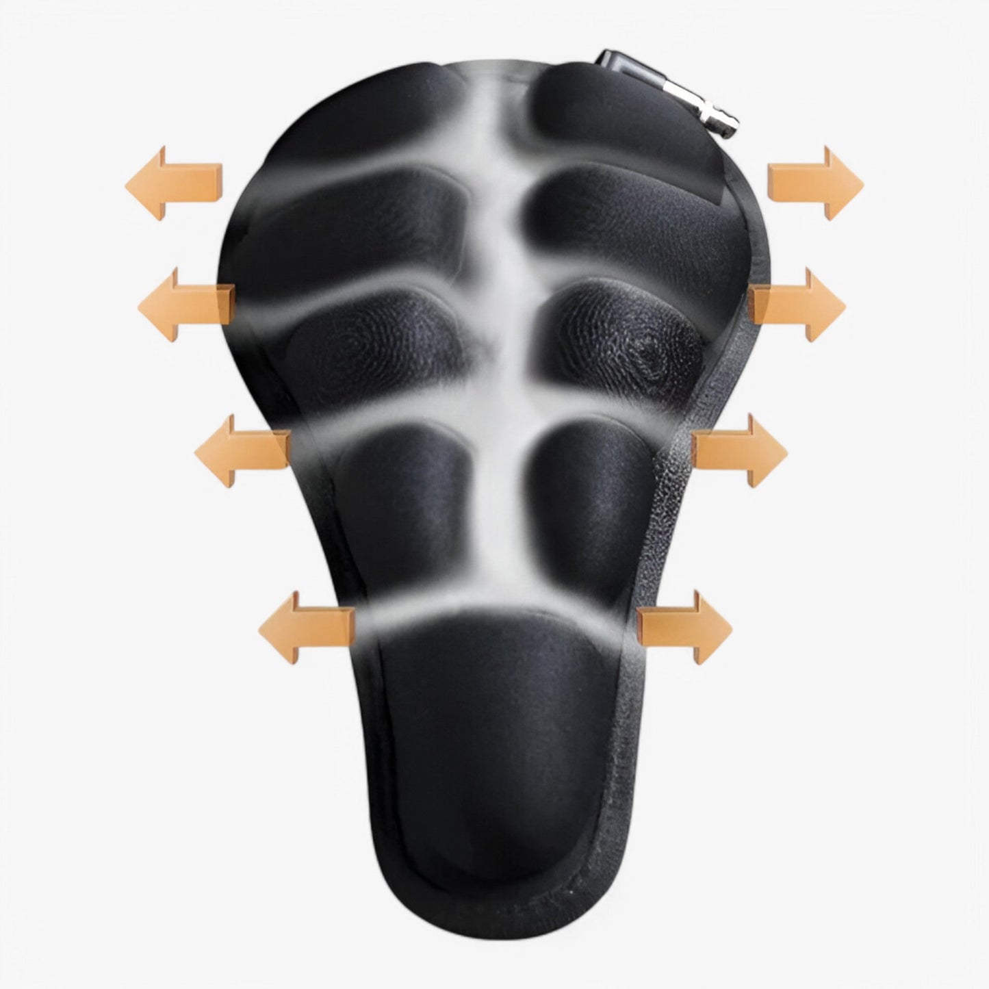 Sandsberg | AirSeat | Stoßdämpfend, schweißfrei & ultra-bequemes Fahrradsitzkissen