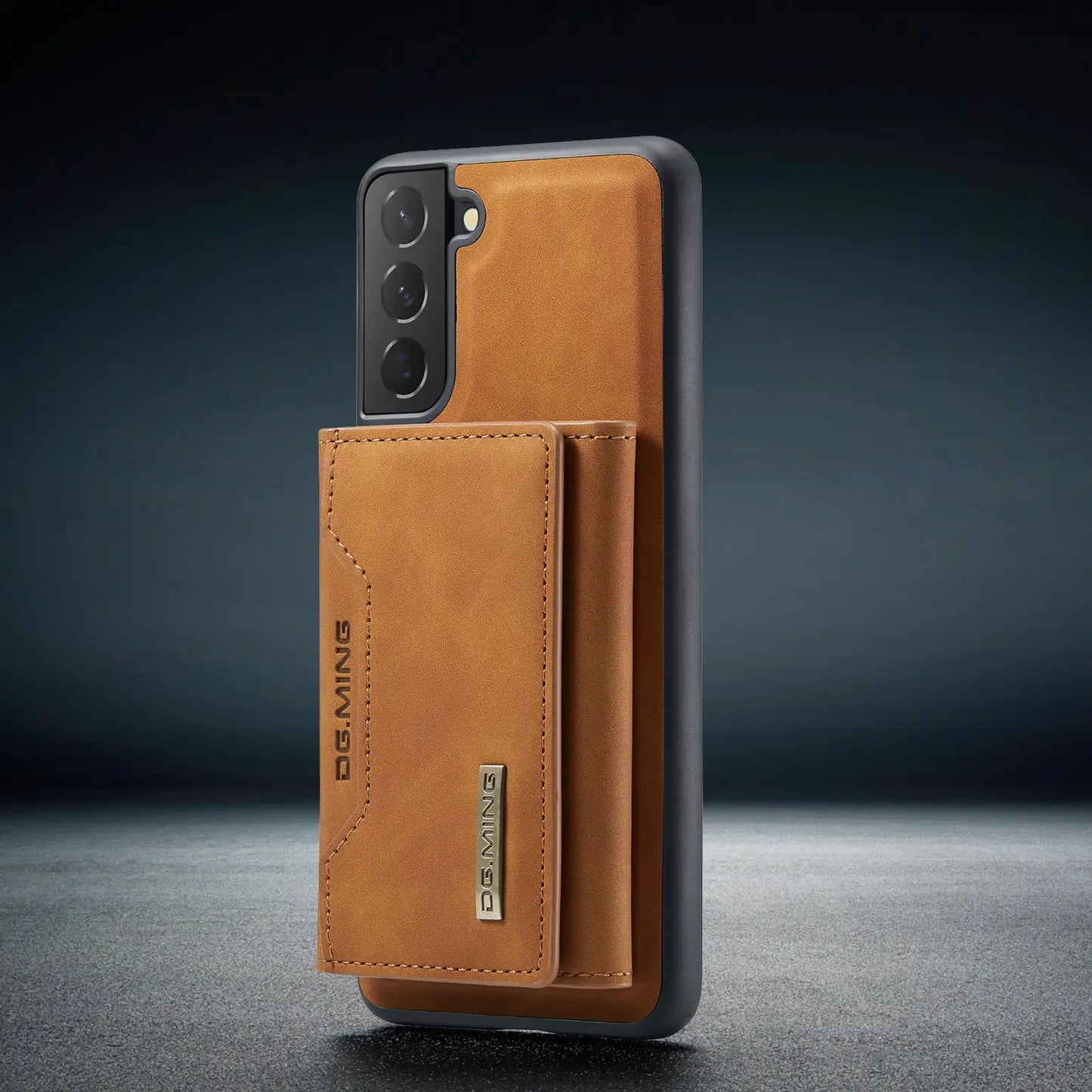 Kartenhalter - Schutzhülle aus Premium-Leder für Samsung