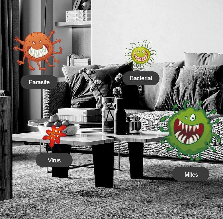 Sandsberg | Haushalts 38W UV Ozon Desinfektionslampe, Effektive Sterilisation und Desinfektion, Luftreinigung, Intelligente Zeitsteuerung, für Zuhause und Büro