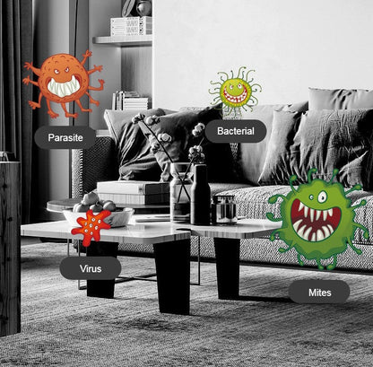 Sandsberg | Haushalts 38W UV Ozon Desinfektionslampe, Effektive Sterilisation und Desinfektion, Luftreinigung, Intelligente Zeitsteuerung, für Zuhause und Büro