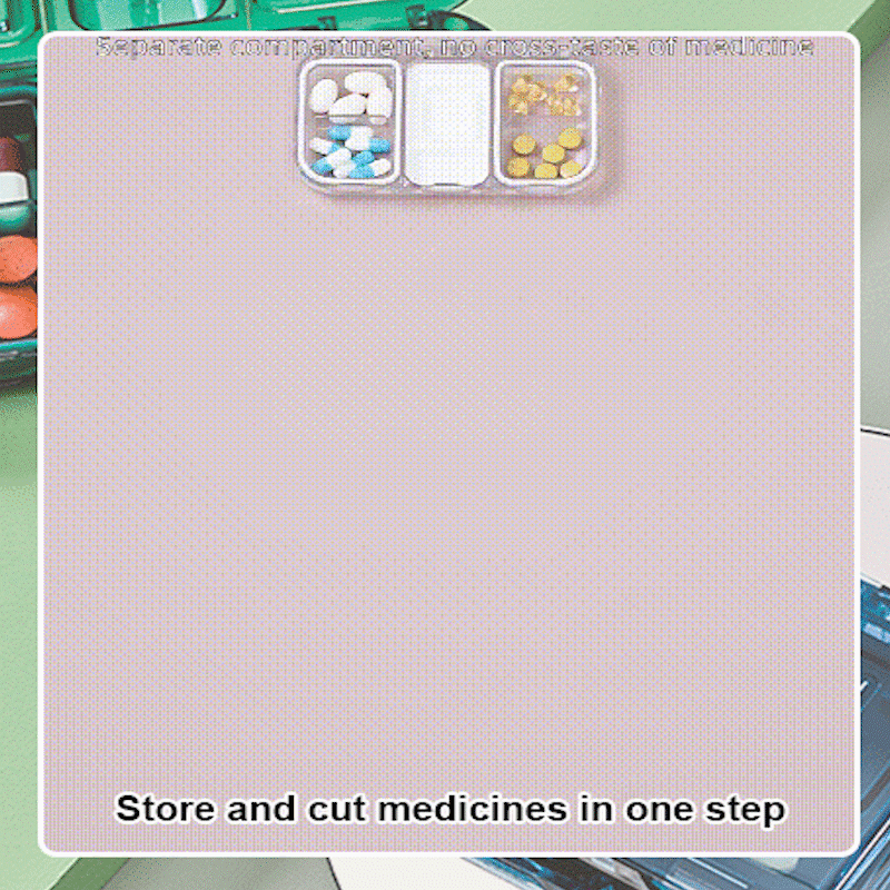 Sandsberg | Tragbare Medikamentenaufbewahrungsbox