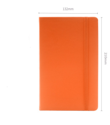 A5-Notizbuch mit taktilem PU-Hardcover