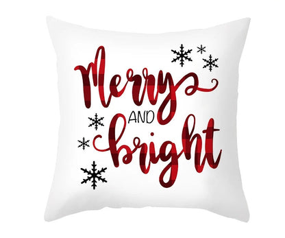 Sandsberg | Weihnachtskissenbezug – Festliches Santa- und Elchdesign für Weihnachtsdekoration & Perfektes Neujahrsgeschenk