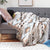 Bohemian-Strick-Loungedecke mit Quaste