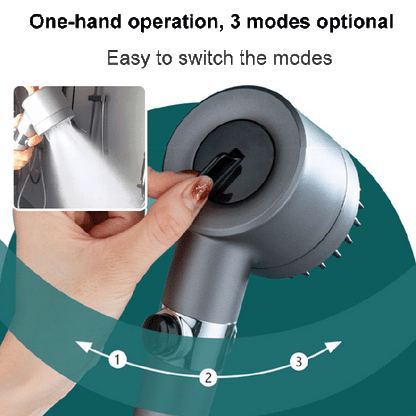 Sandsberg | Duschkopf – PowerSpray – erhöhter Druck – Spa-Erlebnis