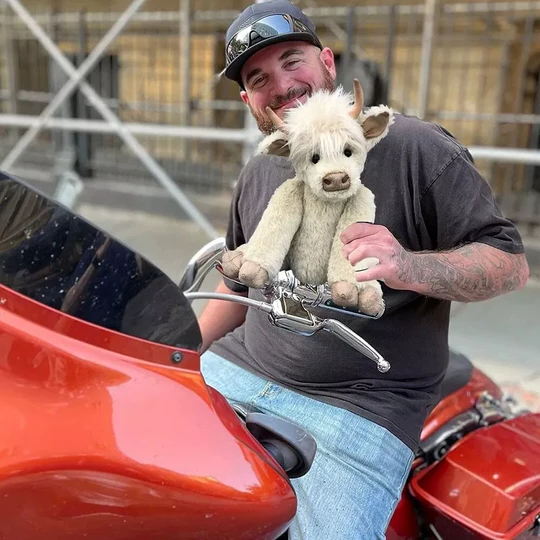 Sandsberg | Schottisches handgemachtes Highland Cattle Plüschspielzeug