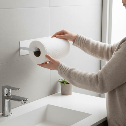 Sandsberg | Robuster Papierhandtuchhalter mit Eisenkonstruktion, einfach zu installieren