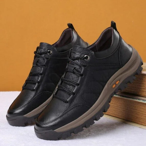 Lässige Schuhe mit handgenähter Fußgewölbeunterstützung und rutschfester, atmungsaktiver Sohle