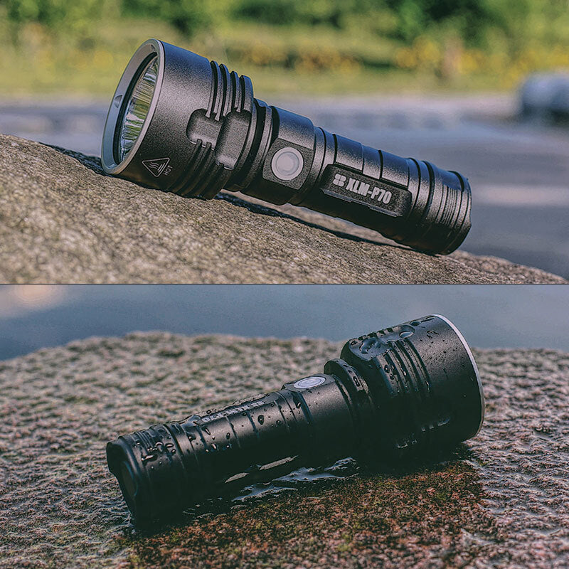30000-5000 Lumen Hochleistungs-LED wasserdichte Taschenlampe