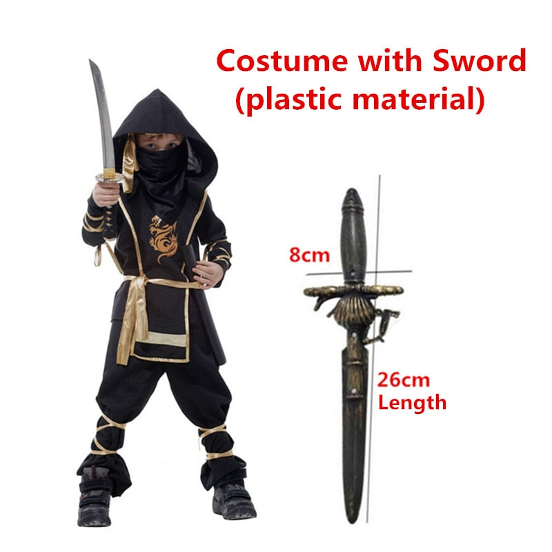 Sandsberg | Jungen Ninja Halloween Kostüm Set