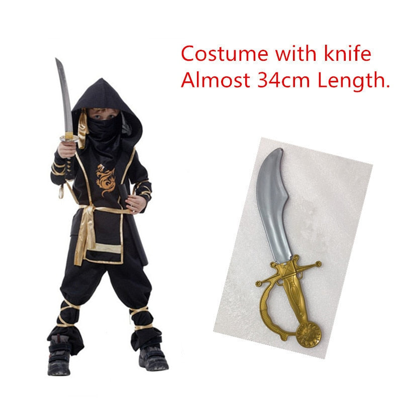 Sandsberg | Jungen Ninja Halloween Kostüm Set