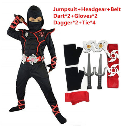 Sandsberg | Jungen Ninja Halloween Kostüm Set