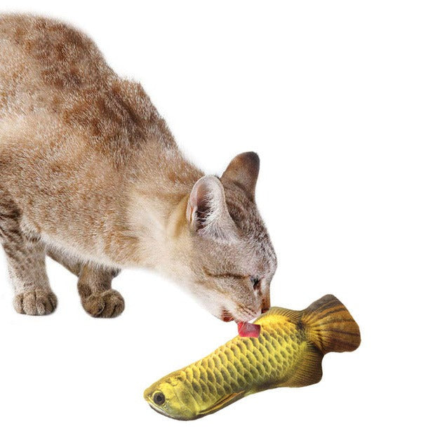 Kreatives Fischform Haustier Spielzeug