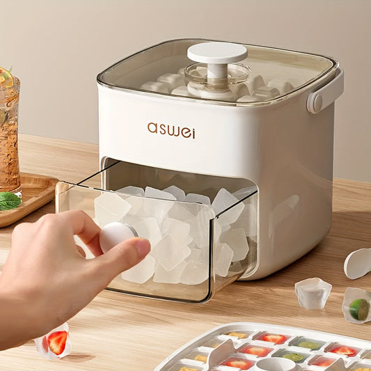 Eiswürfelbereiter | Große Kapazität, Perfekt für den Gefrierschrank