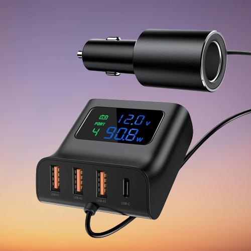 Car USB-Splitter Schnellladegerät
