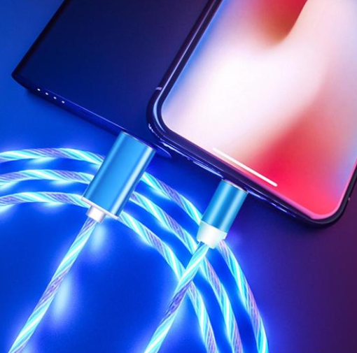 Ladekabel Datenkabel Leuchtend LED