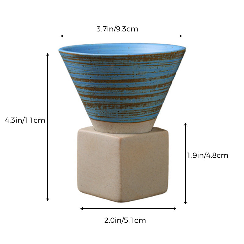 Kegelförmiges Couture-Becher- und Basis-Set