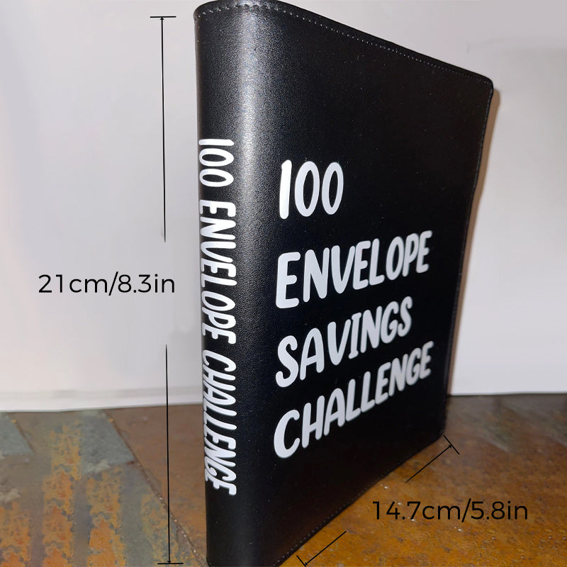 Challenge-Ordner mit 100 Umschlägen