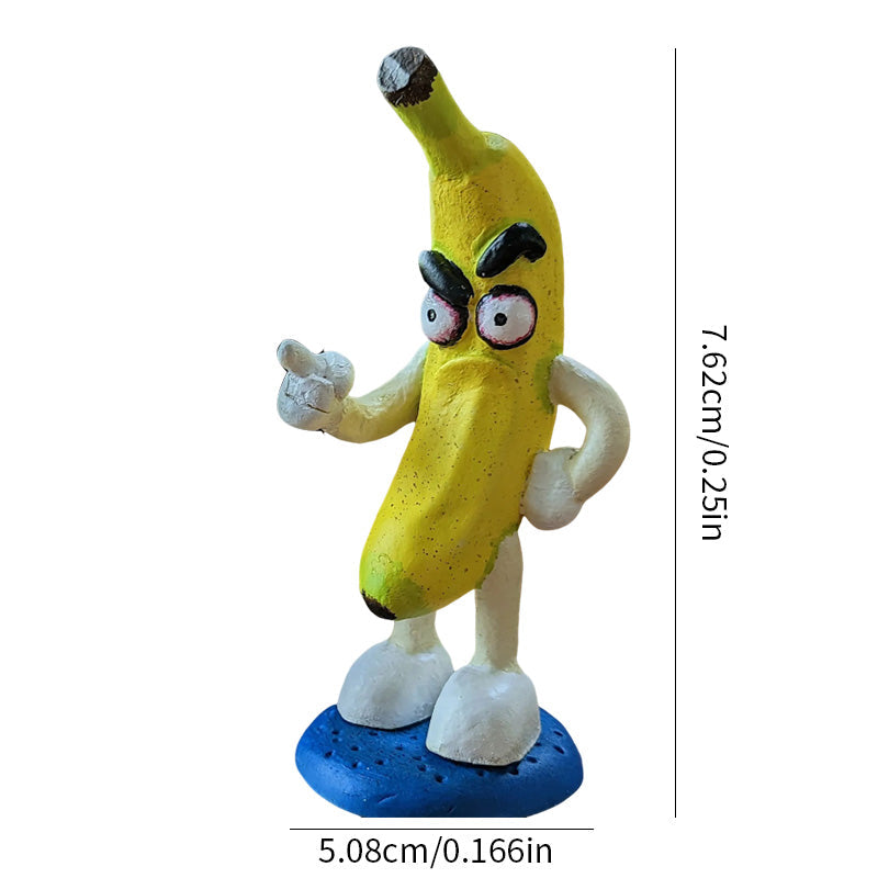 Lustige Bananenornamente