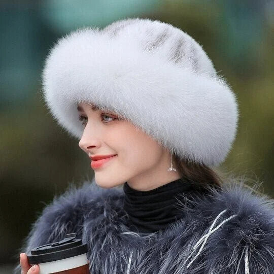👒Winterpelzmütze für Damen