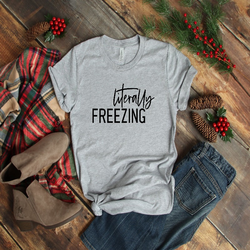 Wörtlich Gefrierendes Shirt, Weihnachtshemd