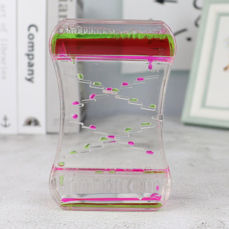 Kreative Kreuzfahrt Flüssigkeit Sanduhr Quicksand Timer Ins Wohnzimmer Büro Ornamente Schreibtisch Tischdekorationen Wohnkultur