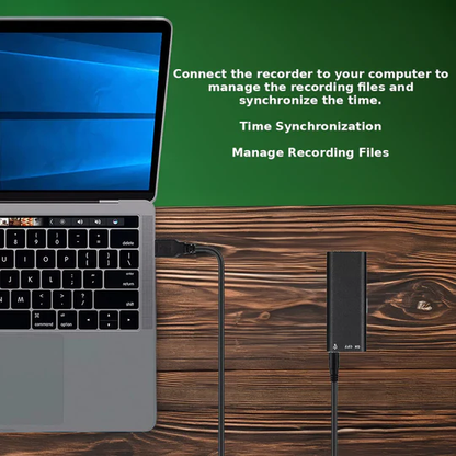Sandsberg | Mini Sprachgesteuertes Aufnahmegerät