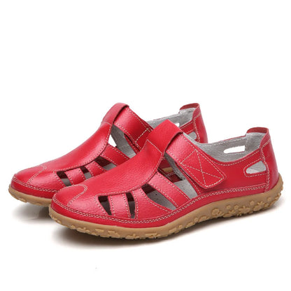 Sandsberg | Orthopädische Retro Sandalen | Rutschfest