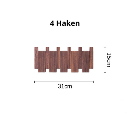 HarmonyHook - Stilvolles verstellbares Holz-Wandregal