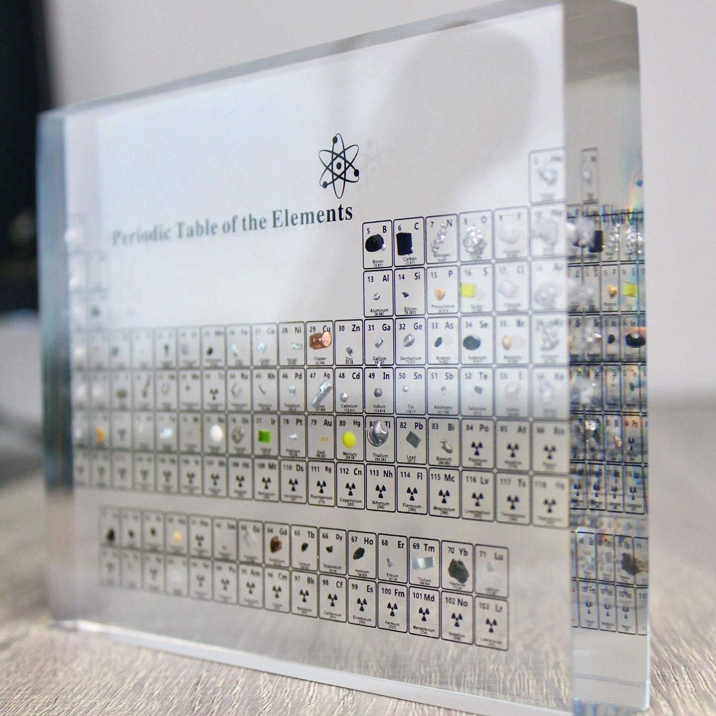 Graduim️ | Die ultimative Sammlung von Elementen aus dem Periodensystem auf einem Glas