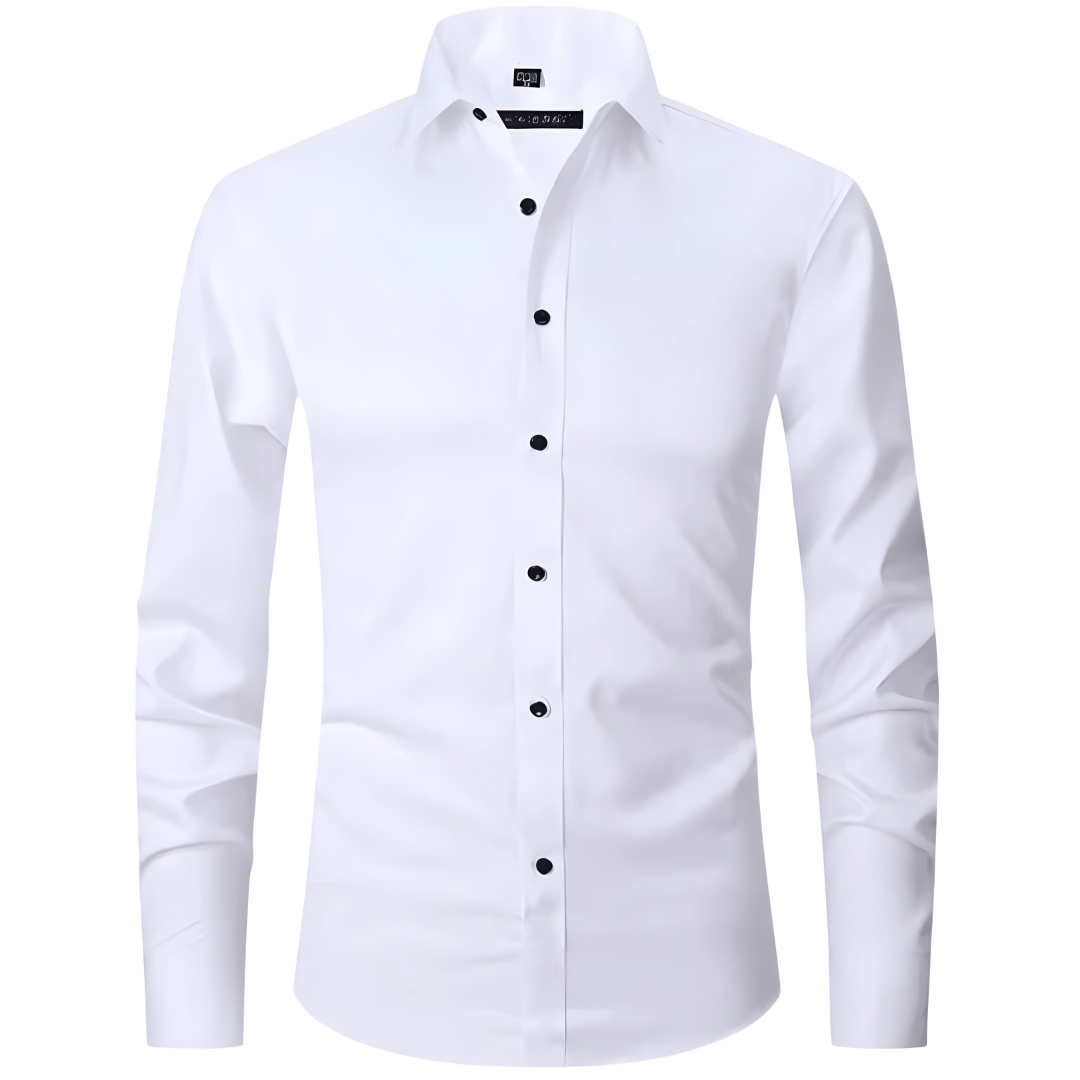 Sandsberg I Atmungsaktives, hoch elastisches Anti-Falten-Hemd