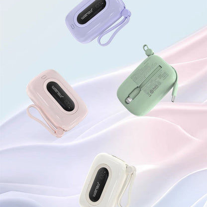 Sandsberg | 10000mAh Eingebaute Dual-Kabel Powerbank