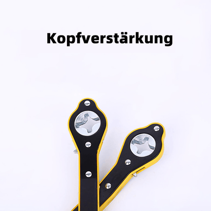 Sandsberg | Glückstür™ Auto Arbeitsersparnis Wagenheber Ratsche Schlüssel