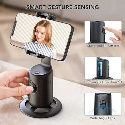 360° Rotation Smart Auto Gesicht Objekt Verfolgung Halter