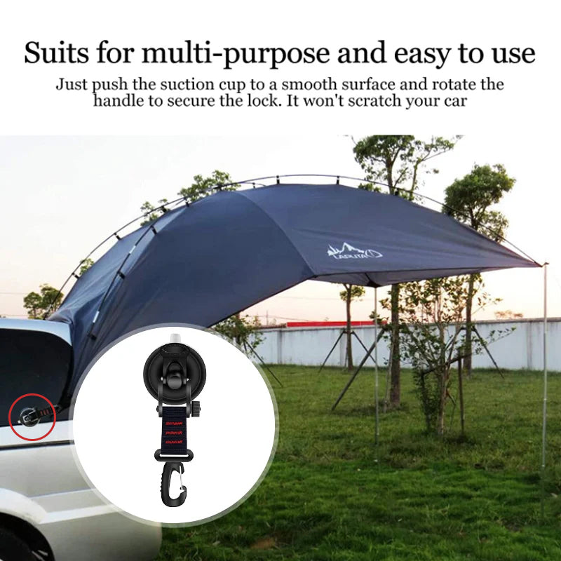 Sandsberg | Hochleistungs-Vakuumsaugnapf mit Haken