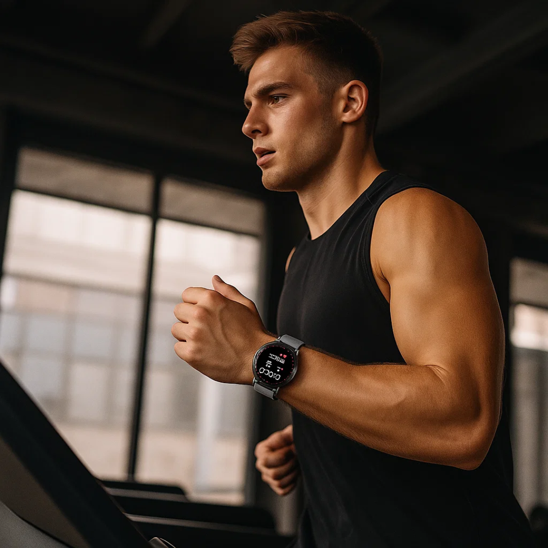 Sandsberg | CardioSense – Medizinische ECG-Smartwatch mit Osram-Sensor & 24/7 Gesundheitsüberwachung