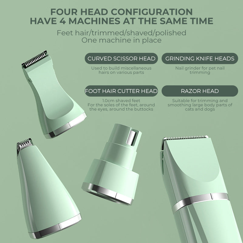 4-in-1 Tierhaarschneider