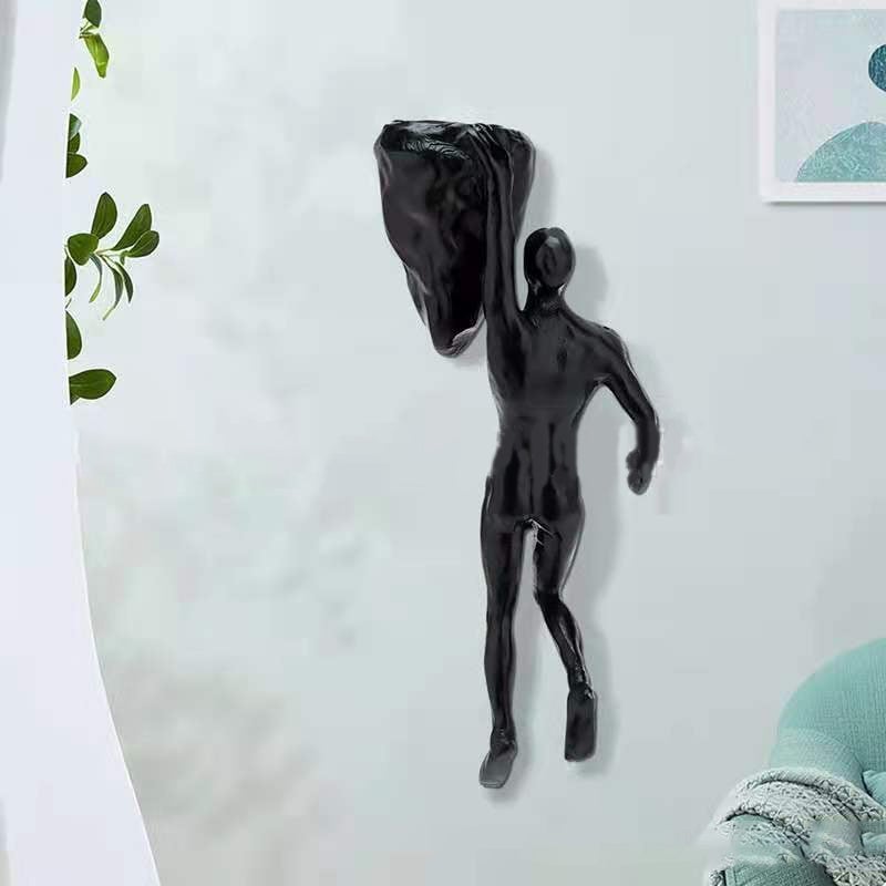 Sandsberg | Kletterwand Hängende Statuen