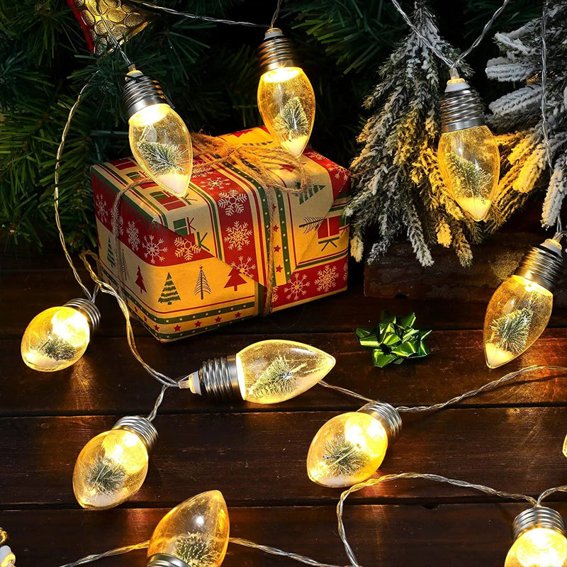 Weihnachten Vintage Dekor String Licht