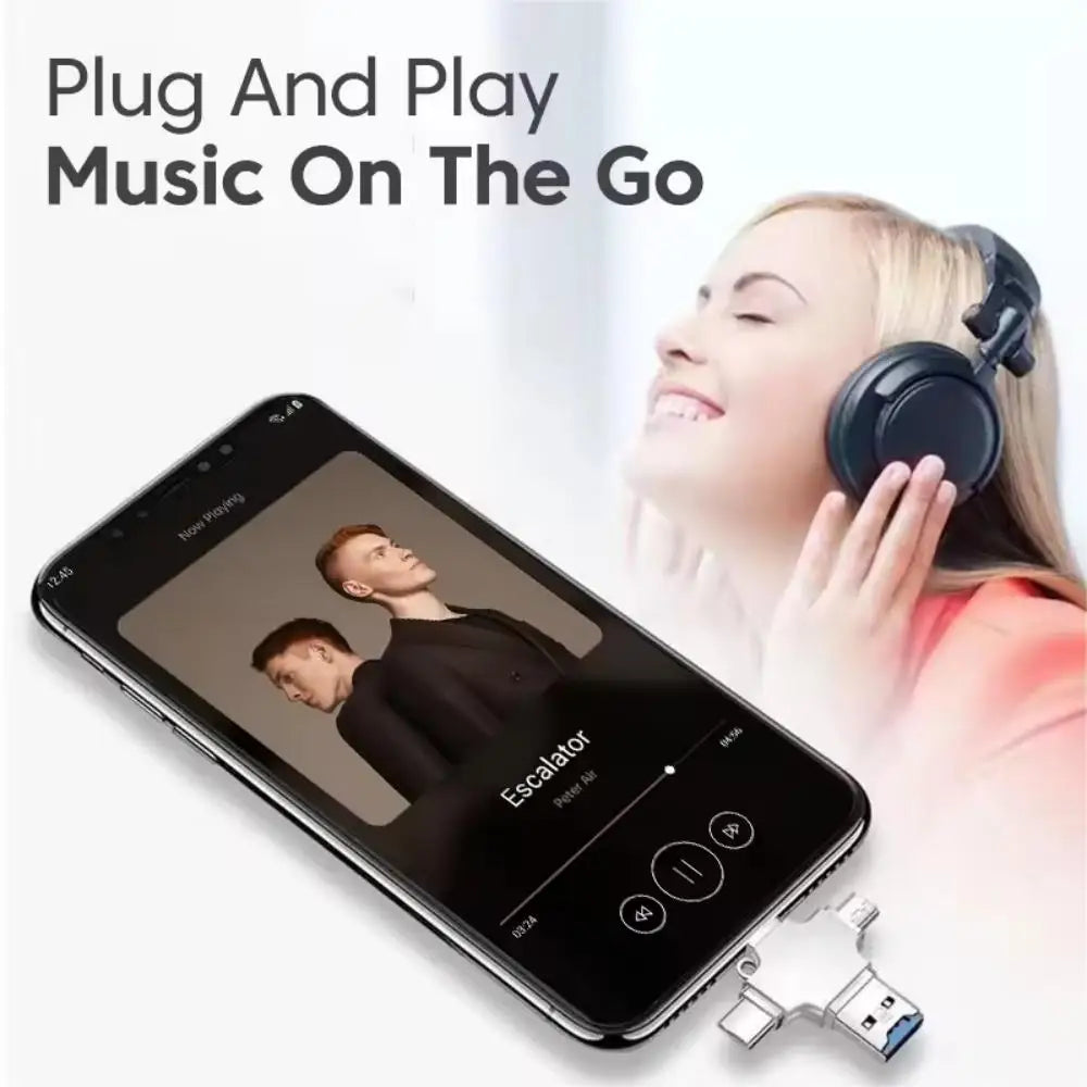 Sandsberg | 4 In 1 Flash Drive Kartenleser