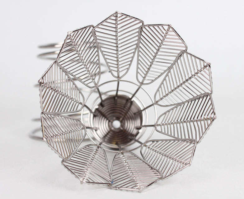 Sandsberg | Kreativer Edelstahl Badminton-förmiger Stiftehalter, für Zuhause, Büro und Geschenke