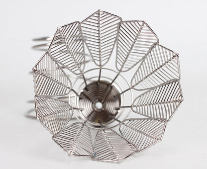 Sandsberg | Kreativer Edelstahl Badminton-förmiger Stiftehalter, für Zuhause, Büro und Geschenke