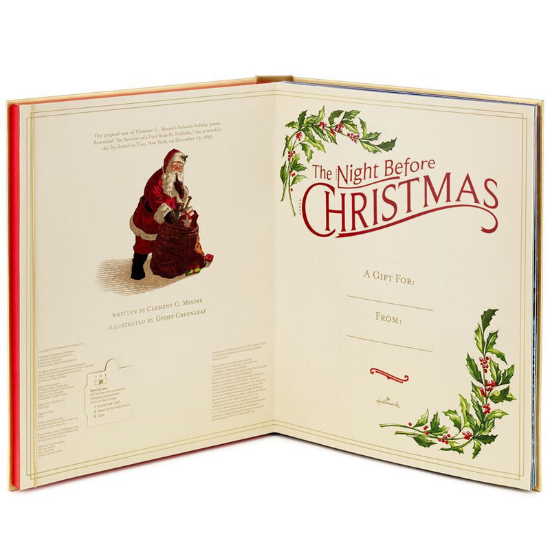 Das Pop-Up-Buch „Die Nacht vor Weihnachten“