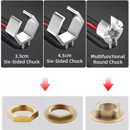 Sandsberg | Multifunktionales Badezimmer-Schraubenschlüssel-Set